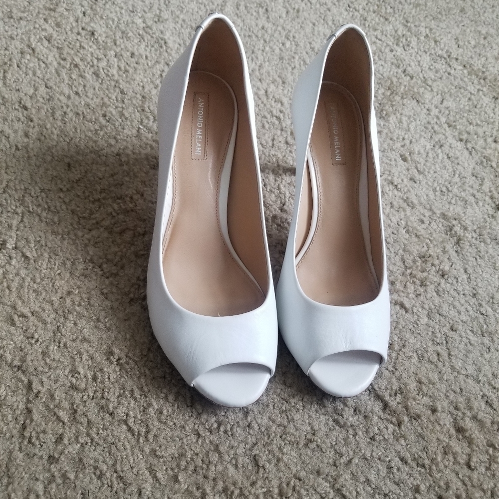Antonio Melani White Heels